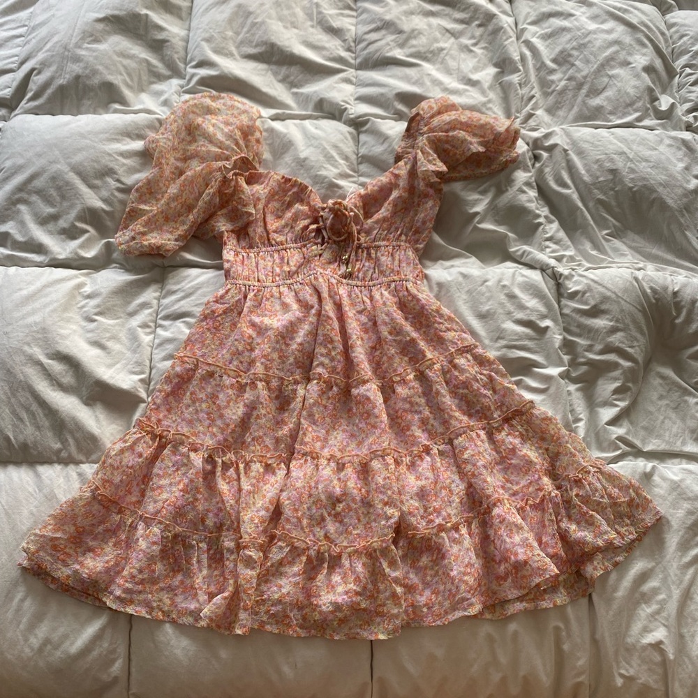 Floral summer dress
